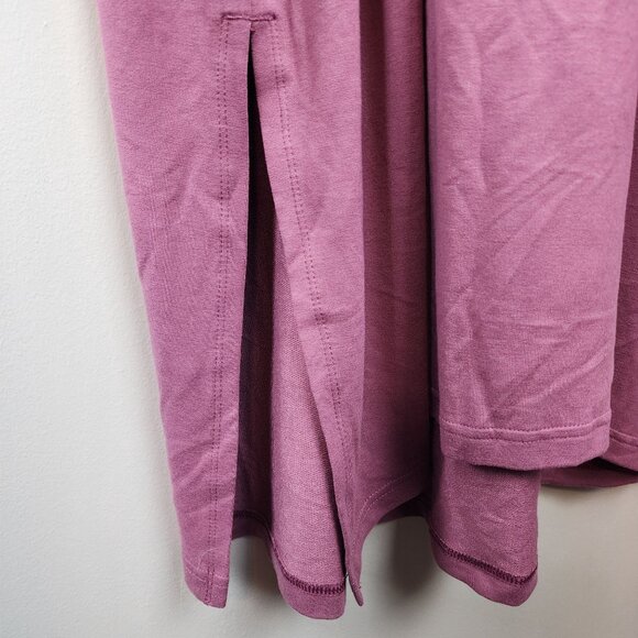 Old Navy sz XL Live in French Terry Hooded Dress Mauve - Picture 5 of 12